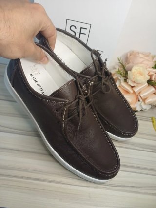 Mocassini uomo ingegnere tg 45 marrone