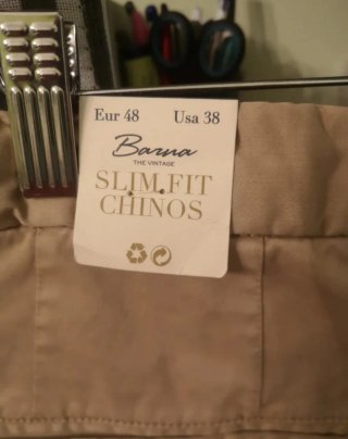 Pantalones Chinos Hombre Mango Beige