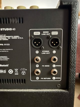 Fender Rumble Studio 40 Amplificador Bajo