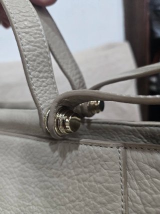 Borsa Coccinelle Beige Pelle