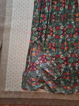Vestido midi estampado Natura talla S( tambien M)