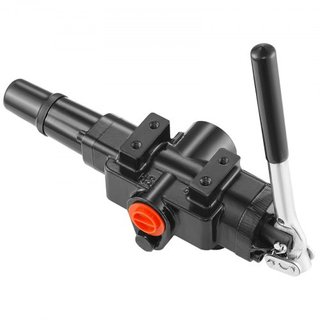 Válvula Hidráulica para Dividir Troncos de 1 Espool, Válvula de Control Direccional Hidráulica de 25 GPM, Válvula Hidráulica para Cargadores de 3626 PSI, Válvula de Control de Joystick Hidráulico ...