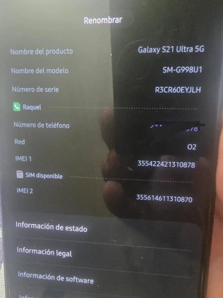 Samsung Galaxy S21 Ultra Nero