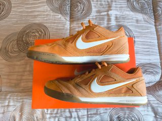 Zapatillas Nike Gato Futbol Sala Naranja