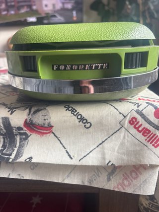Tocadiscos Comediscos Fonorette Verde