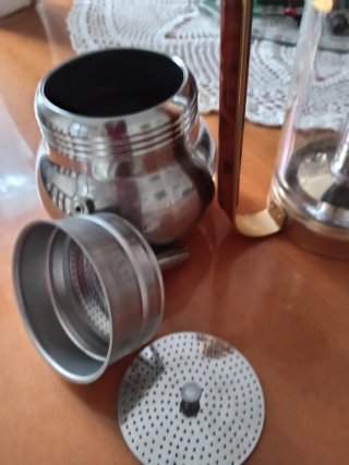Caffettiera Moka G.A.T. Modello Glasnost Anni 80 V
