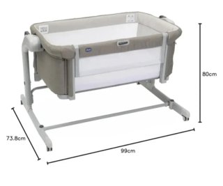 Chicco Next2Me EVO Cuna colecho Ajustable Columpio