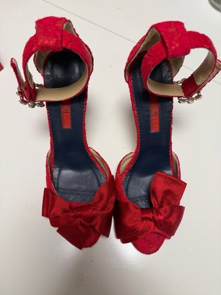 Tacones Rojos Carolina Herrera Originales