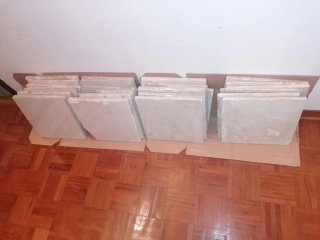 Plaquetas de mármol