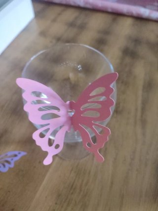 Decoración Mariposas para Copas (Set)