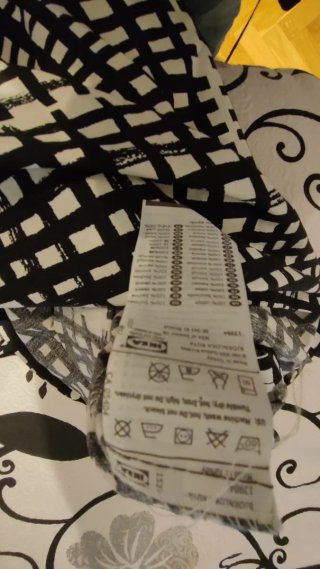 Funda Nórdica Ikea Negra y Cruda