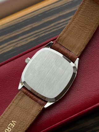 Omega Constellation Quartz Reloj Acero Marrón