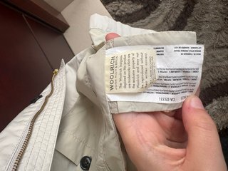Trench Woolrich leggero donna beige