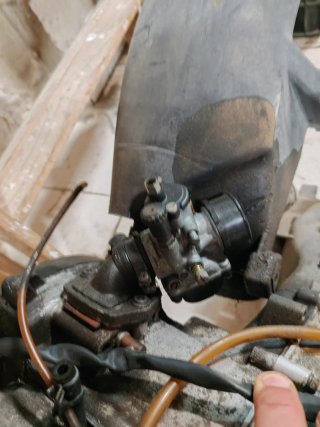 Motor Piaggio con Airsal 74cc
