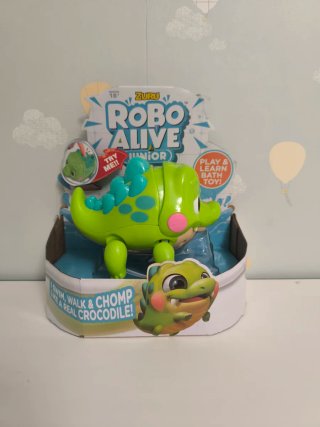 Robo Alive Junior Cocodrilo Baño Juguete