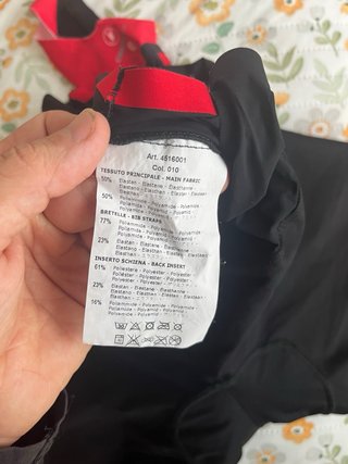 Culotte Ciclismo Castelli Mondiale Talla S
