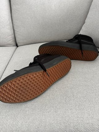 Zapatillas Vans Hombre Negras Tela, muy ligeras