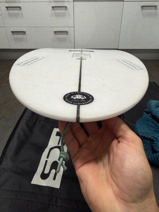 Tabla surf Pyzel Crisis Twin 6'0