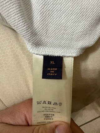 Felpa Louis Vuitton Monogram Blu