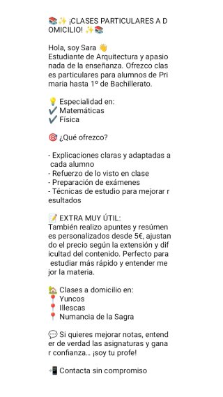 Clases particulares