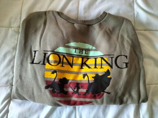 Sudadera Verde Caqui El Rey León Disney Talla L