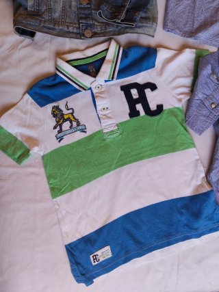 Lote Ropa Infantil: 2 Camisas, 1 Polo, 1 cazadora.
