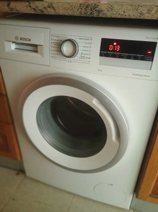 Lavadora Bosch 8 kg 1400 revol.. Ecosilence Drive