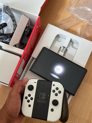 Nintendo Switch OLED Blanca