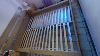 Estructura cama madera sin somier
