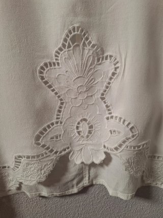 Blusa blanca verano mujer