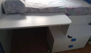 ULTIMOS DÍAS¡¡¡  Cama compacta con escritorio Y me