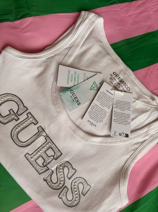 Top tirantes Guess con pedrería