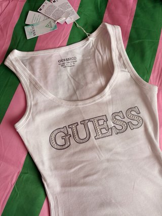 Top tirantes Guess con pedrería