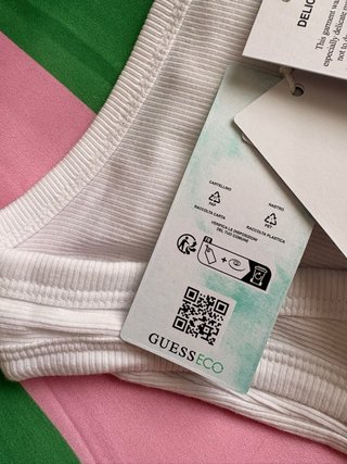 Top tirantes Guess con pedrería