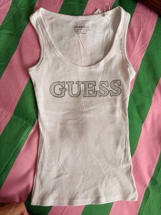 Top tirantes Guess con pedrería