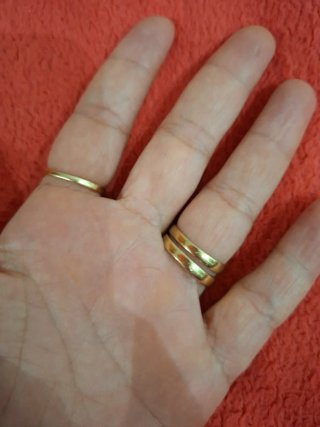 Anillos de compromiso oro 10k original