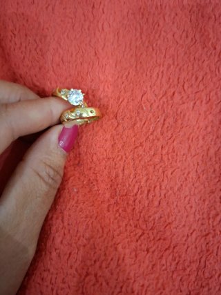 Anillos de compromiso oro 10k original