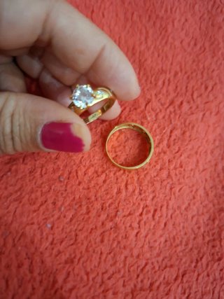 Anillos de compromiso oro 10k original