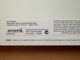 Apple Watch 44mm. Pride Edition 2020 Sport Band
