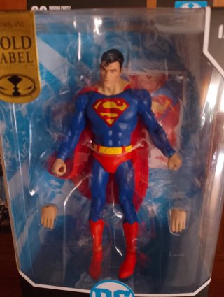 Figura Superman McFarlane Gold Label