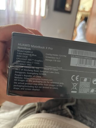 Huawei MateBook X Pro Premium Edition SIN ABRIR