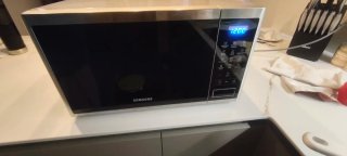 Microondas Samsung Grill Inox 23L MG23J5133AT