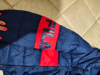 Giubbotto Fila bimbo blu e rosso