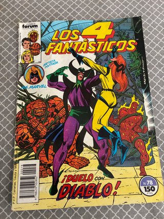 Cómic Los 4 Fantásticos no78 Forum
