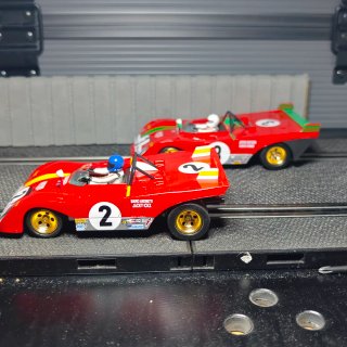 Ferrari 312 PB Slot Cars 1/32 (2 auto) sloter