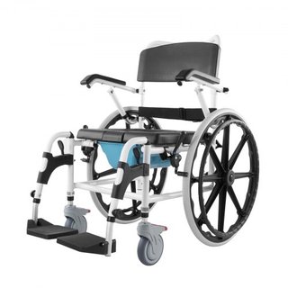Silla de Ducha 17.5in/44.5 cm Comoda de Aleación de Aluminio Silla de Baño para Discapacitados