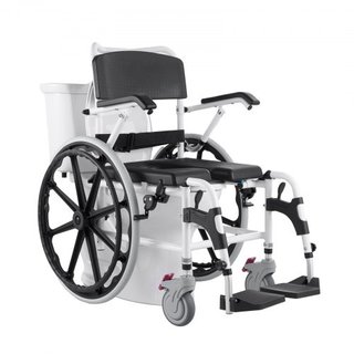 Silla de Ducha 17.5in/44.5 cm Comoda de Aleación de Aluminio Silla de Baño para Discapacitados