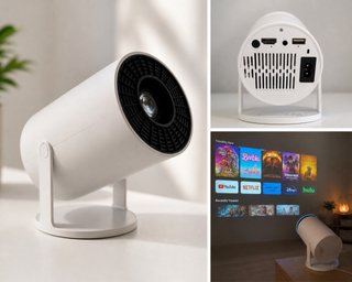 Proyector Económico Ultra HD Blanco