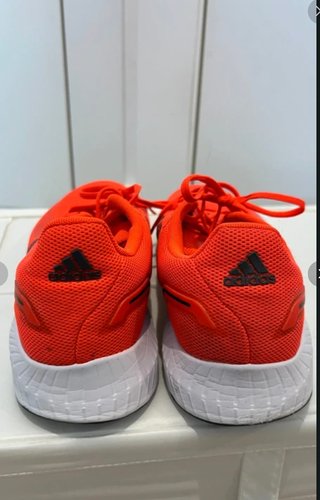 Zapatillas Adidas Running Naranja Casi Nuevas