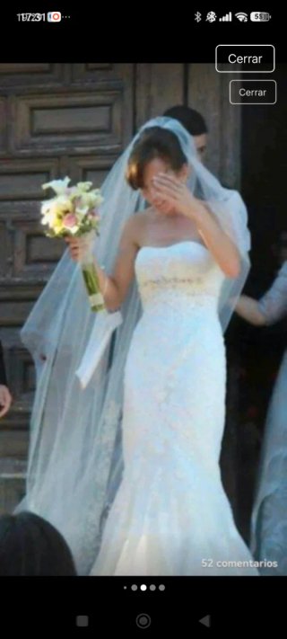 Vestido de Novia Encaje Sirena